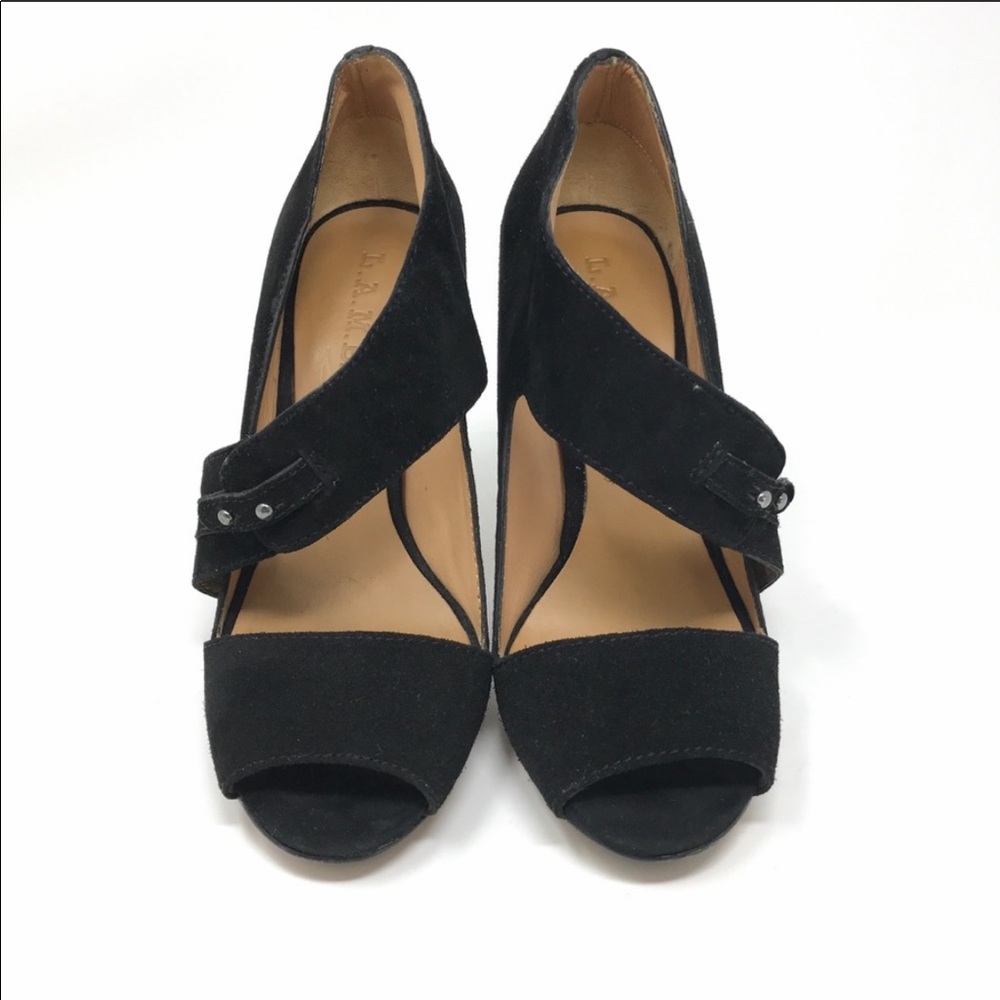 LAMB NIB Penny luxury sexy heel kidskin & suede all genuine leather - Picture 3 of 8